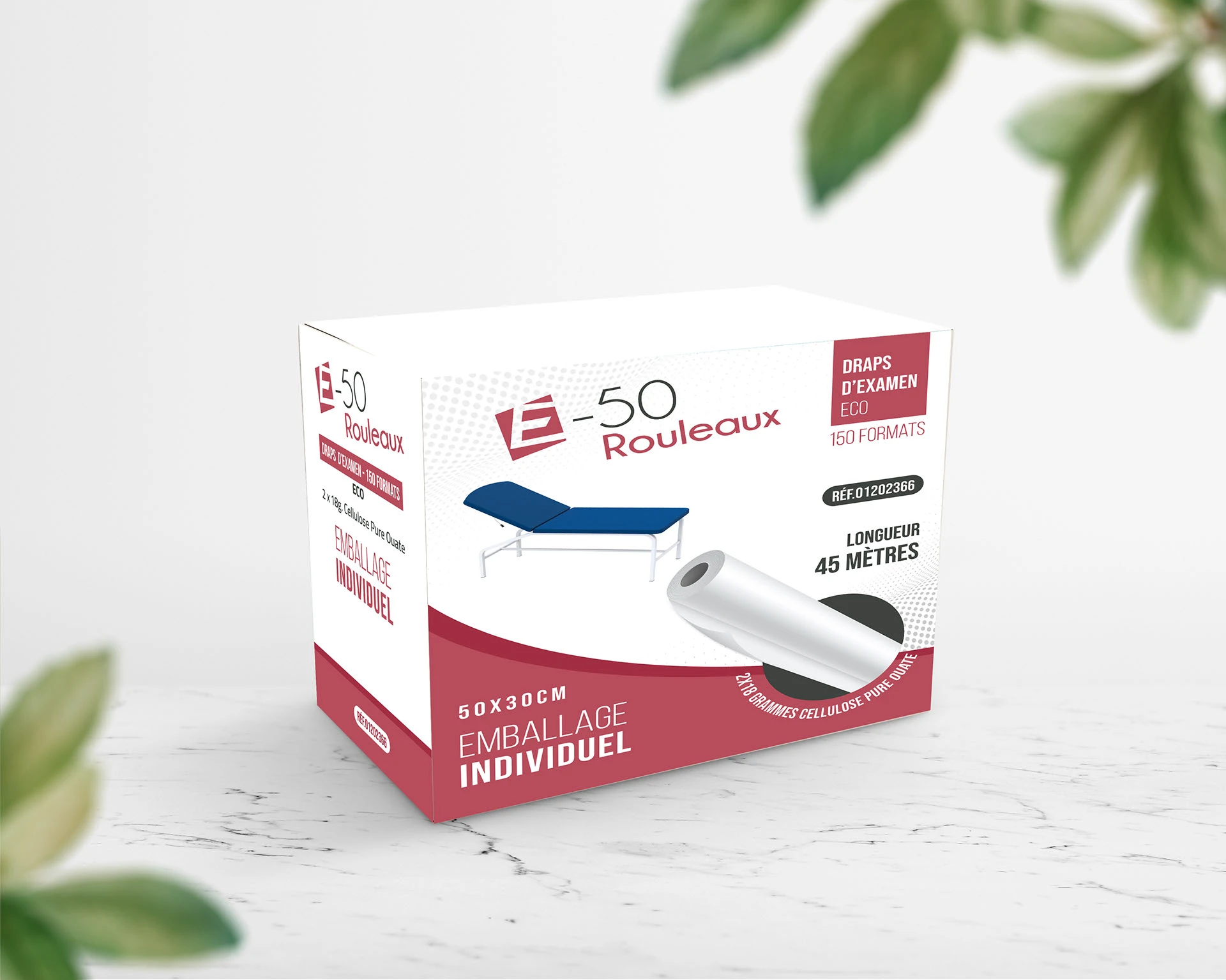 E-50 Medical Exam Table Paper Rolls