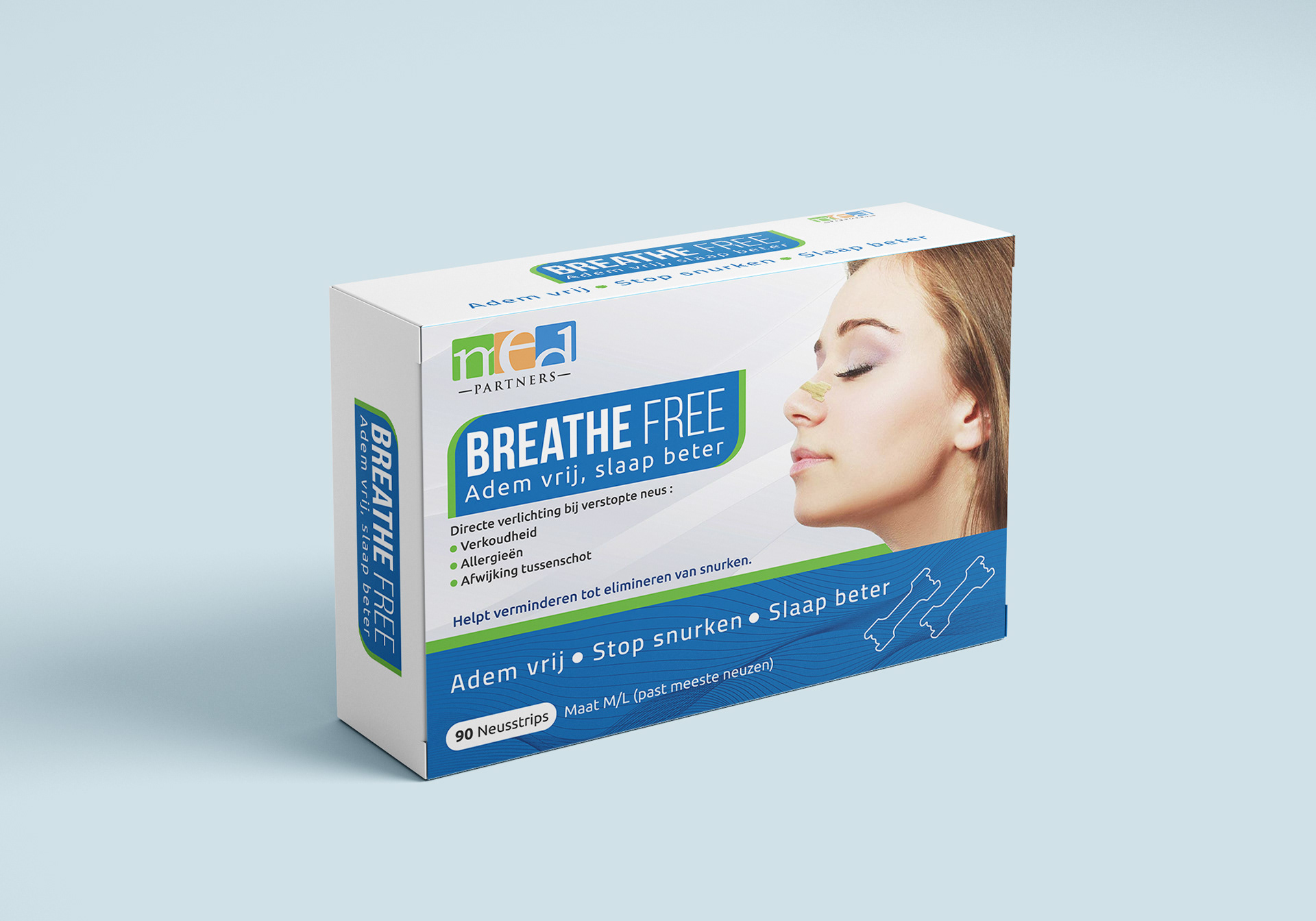 med PARTNERS — BREATHE FREE Anti-Snoring Nasal Strips