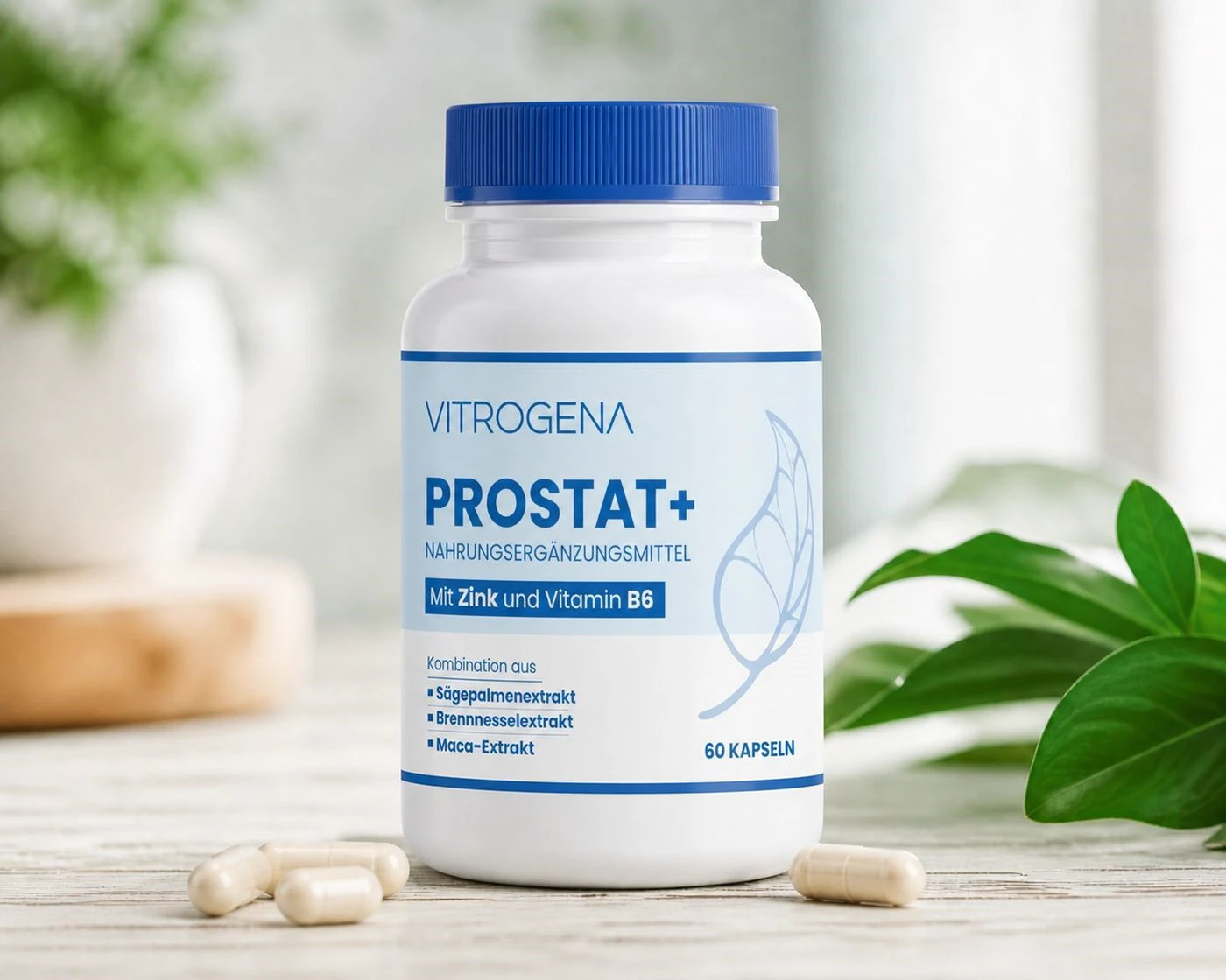 Vitrogena — Prostat+ Zinc & Vitamin B6