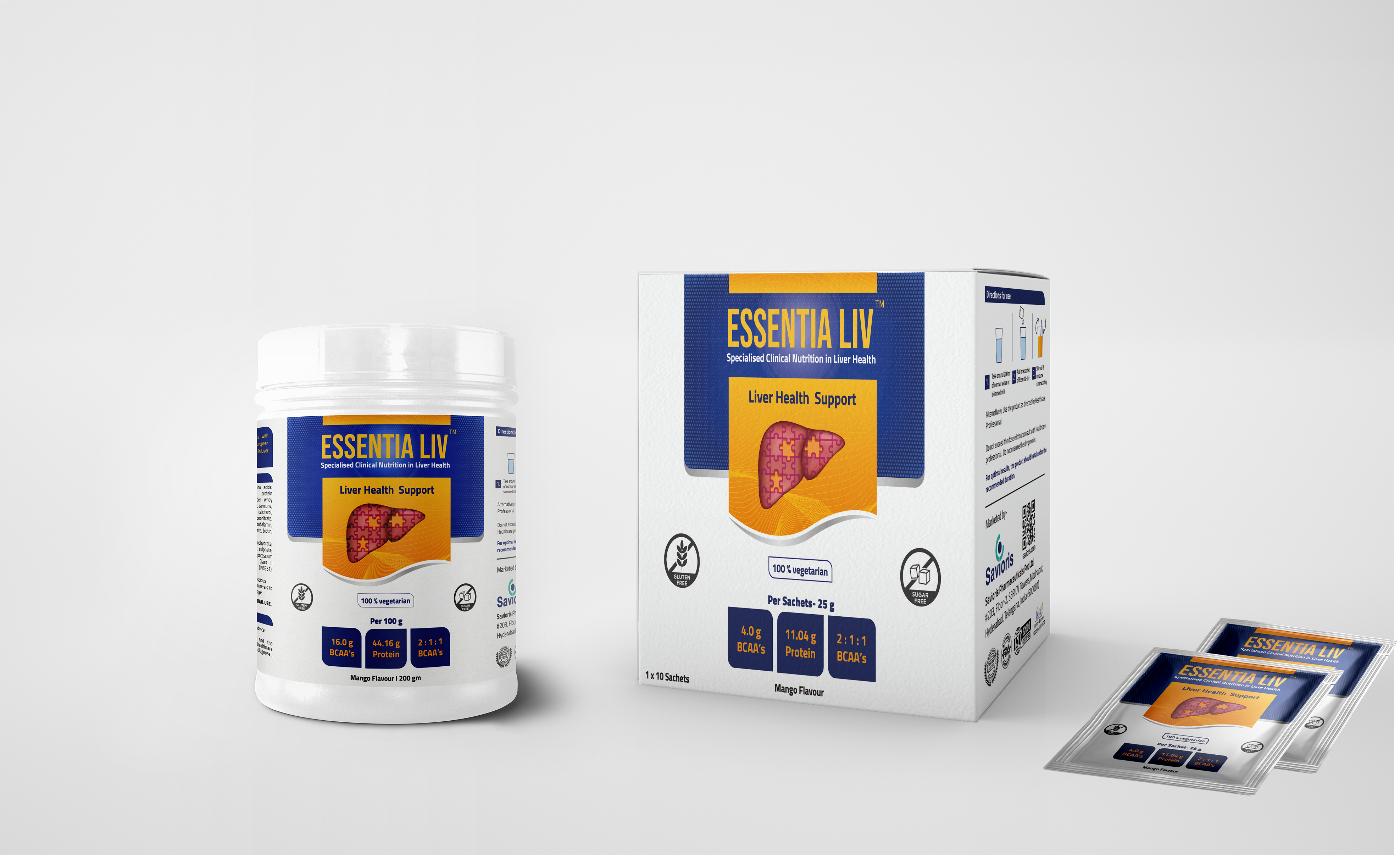 Savioris Pharma — ESSENTIA LIV Clinical Nutrition for Liver Health