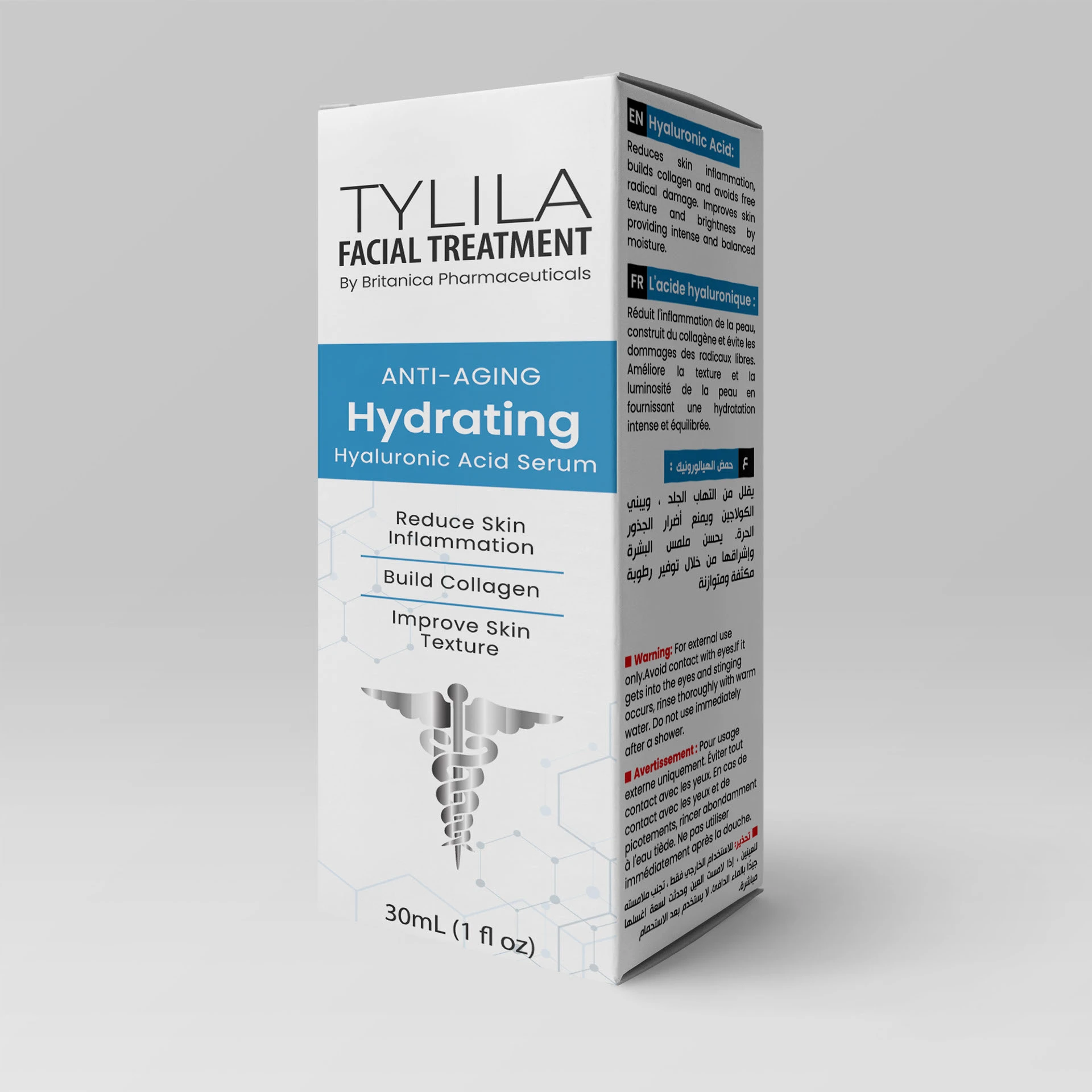 Britanica Pharma — Tylila Hyaluronic Acid Serum 30ml